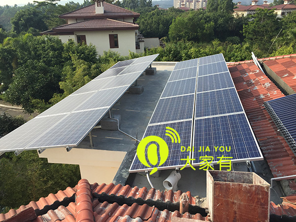 太陽(yáng)能家庭發(fā)電